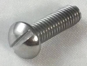 BA Round Slotted Machine Screw