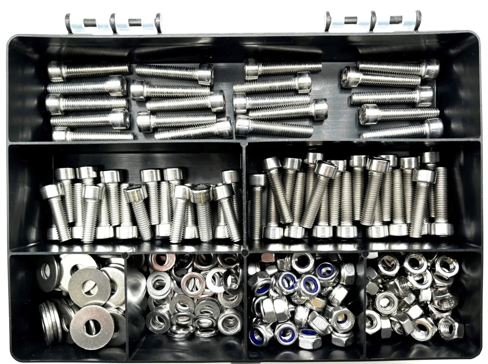 M6 Socket Cap Screws Mixed - Stainless Steel (shorter lengths) (240 units)