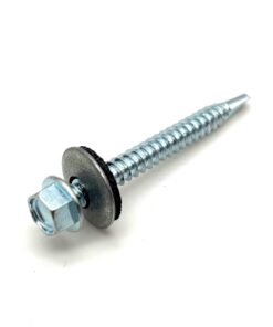 Self Drilling Screws Hex with Washer Light Section
