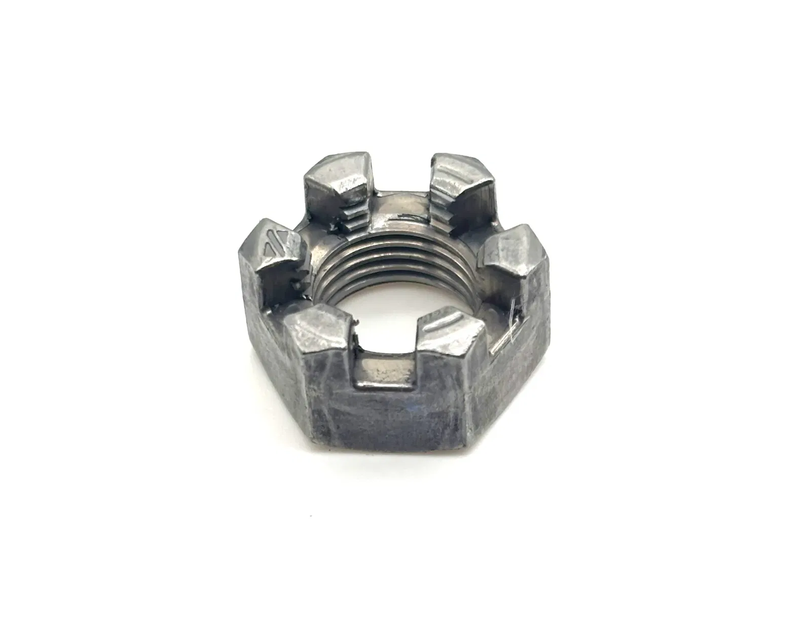 Metric Fine Slotted Nuts